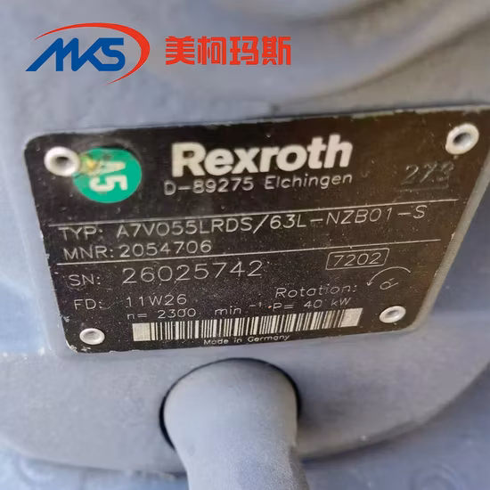 Bosch Rexroth A10vo100dflr/31r-Vsc12K24 Dual Variable Plunger Piston Pump with Serial Port