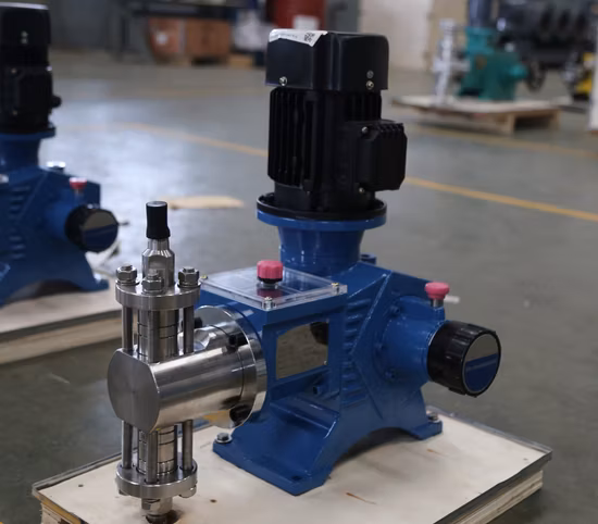 Chemische Industrie-Hydraulikmembran-Dosierpumpe Neu eingetroffen mit gutem Service