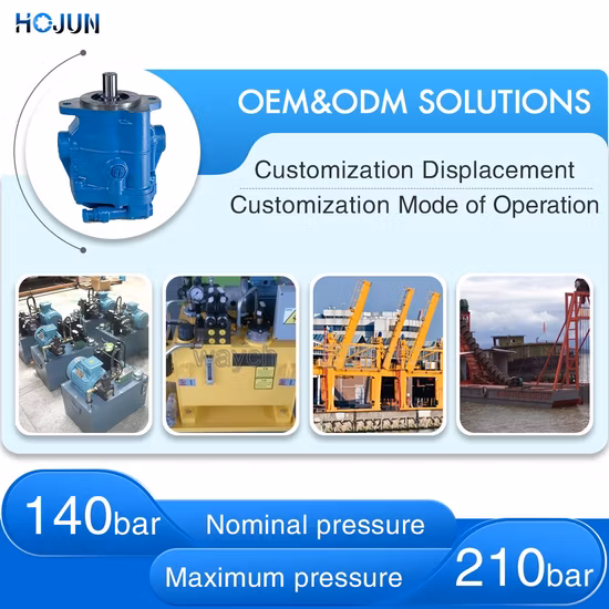 Ersatz-Hydraulikkolbenpumpe Eaton Vickers Pve19 Pve21 Pve19al