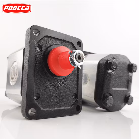 1: 8 Kegelwelle, Vierloch-Flanschmontage, vordere Abdeckung Ghp2-D-40 Marzocchi-Zahnradpumpe